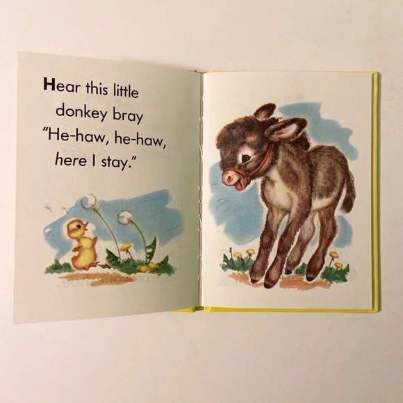 Vintage 1980 Start Right Elf Books Sunny Meadow Stories and  Baby Animals - Picture 14 of 16